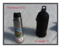 Thermos et Gourde