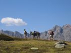 La Clarée avec âne au Chardonnet