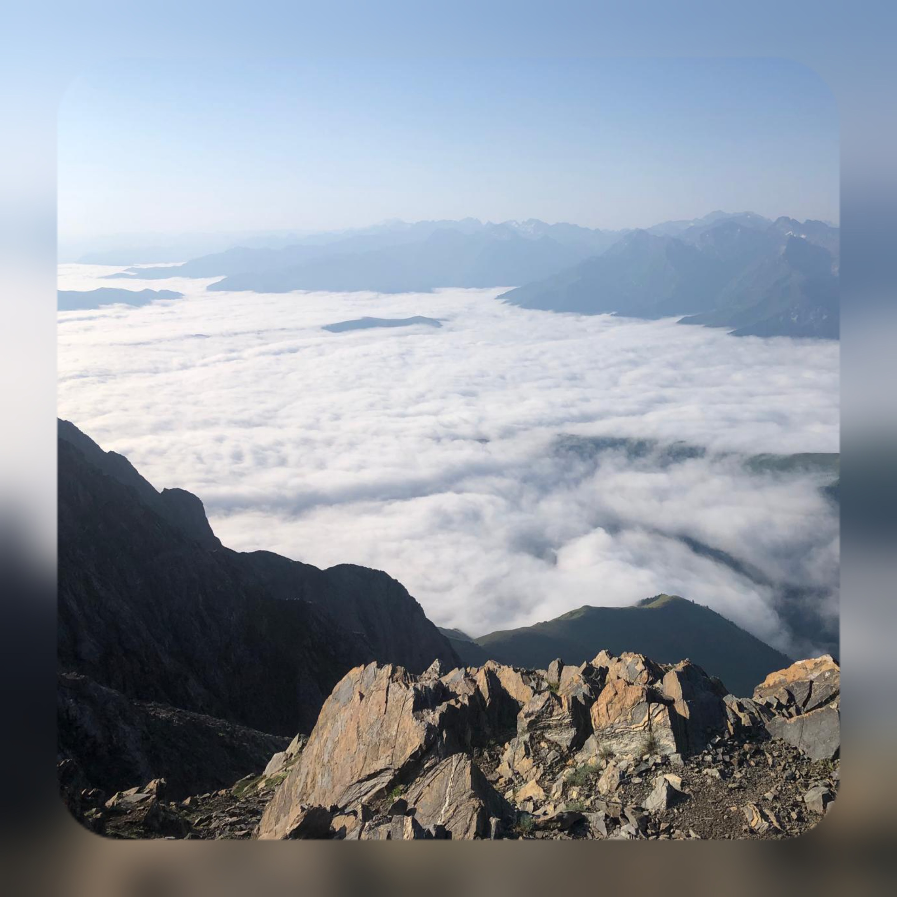 Randonnée à pieds objectif 3000m !